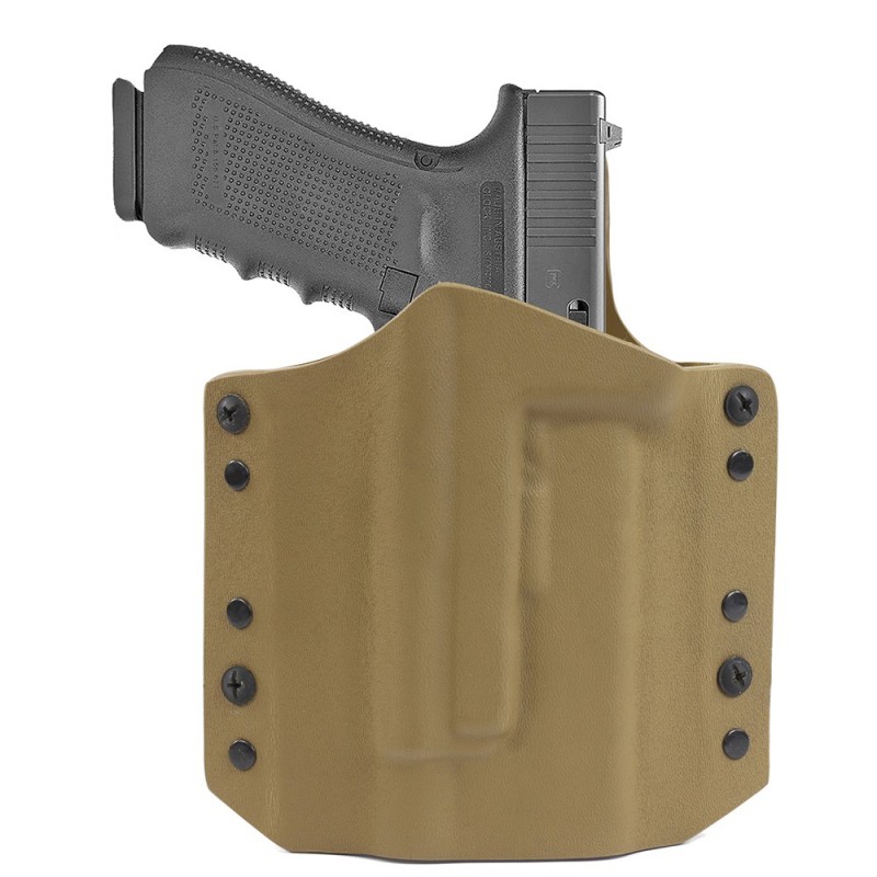 ARES KYDEX HOLSTER GLOCK-17/19 TLR-1/TLR-2 WEAPON LIGHTS - Coyote Tan ARES KYDEX HOLSTER GLOCK-17/19 TLR-1/TLR-2 WEAPON LIGHTS - Coyote Tan