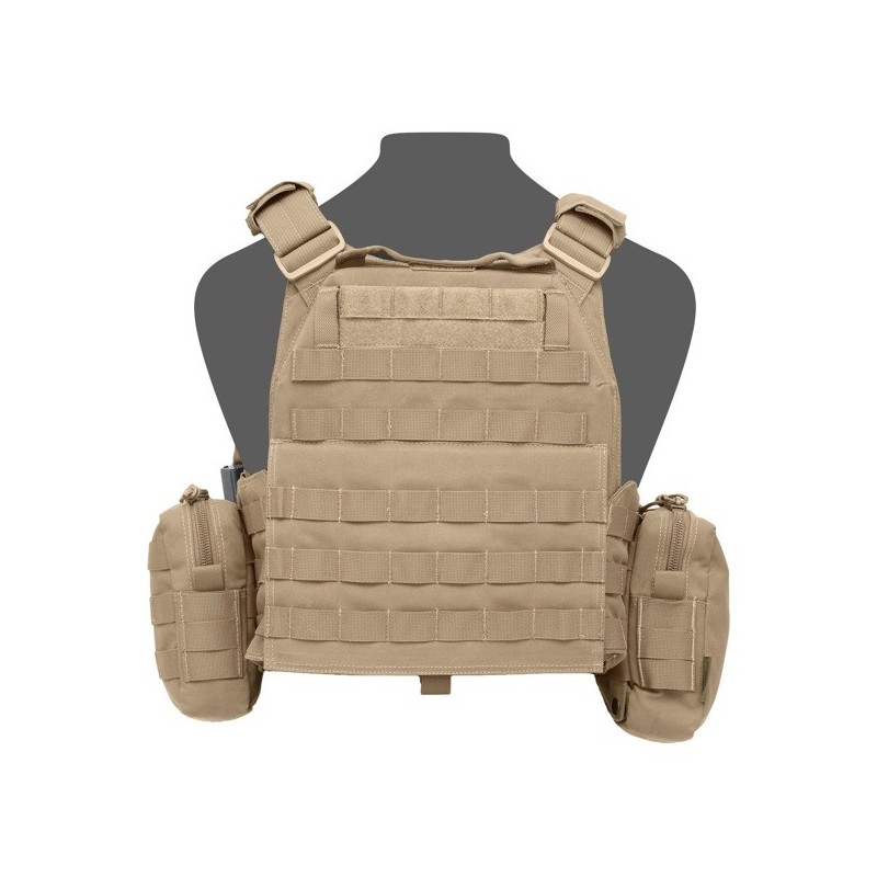 Porte Plaques DCS Coyote Tan - Gilets pare balles (13011903