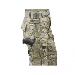 HOLSTER DE CUISSE GAUCHER UNIVERSEL TORNADO MULTICAM