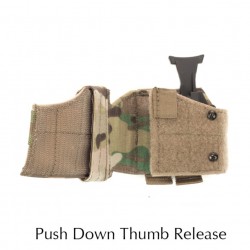 Universal Pistol Mag Pouch Multicam Nylon tactique Équipement