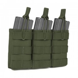 Triple MOLLE Open M4 5.56mm - OD Green