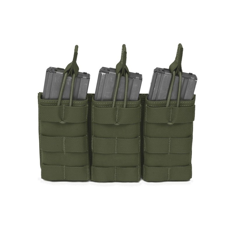 Triple MOLLE Open M4 5.56mm - OD Green