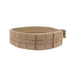 Low Profile MOLLE Belt Coyote Tan with Polymer Cobra Belt - Coyote Tan