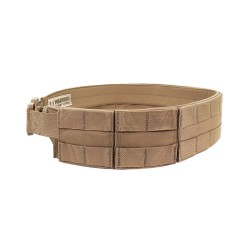 Low Profile MOLLE Belt Coyote Tan with Polymer Cobra Belt - Coyote Tan