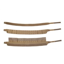 Low Profile MOLLE Belt Coyote Tan with Polymer Cobra Belt - Coyote Tan