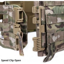 LPC Low Profile Plate Carrier V1 Solid Sides - Multicam