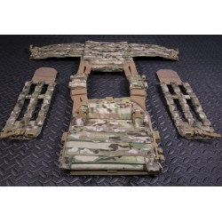 LPC Low Profile Plate Carrier V1 Solid Sides - Multicam