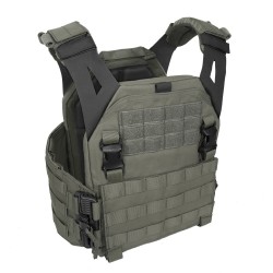 LPC Low Profile Plate Carrier V1 Solid Sides - Ranger Green