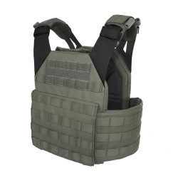 LPC Low Profile Plate Carrier V1 Solid Sides - Ranger Green