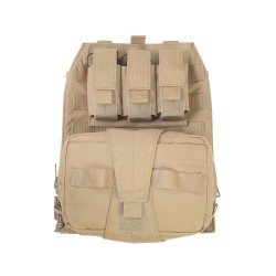 Warrior Assaulter Back Panel  - Tan