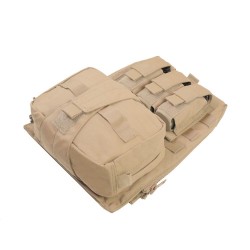 Warrior Assaulter Back Panel  - Tan