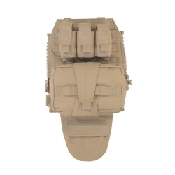 Warrior Assaulter Back Panel  - Tan