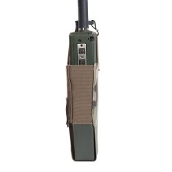 Warrior Assault System Wing Velcro MBTIR/HARRIS Radio Pouch Left Side - MultiCam