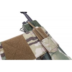 Warrior Assault System Wing Velcro MBTIR/HARRIS Radio Pouch Left Side - MultiCam