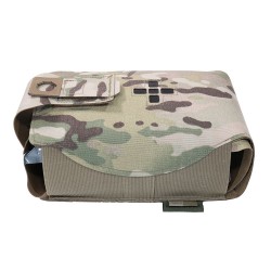 Warrior Assault System Small Horizontal Individual First Aid Kit - MultiCam