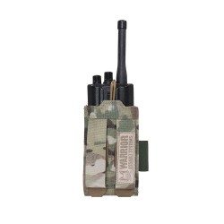 Warrior Assault System Adjustable Radio Pouch - MultiCam