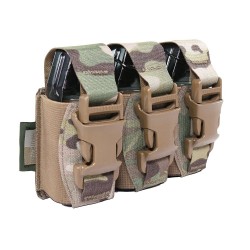 Warrior Assault System Triple 40mm Flash Bang Pouch - MultiCam