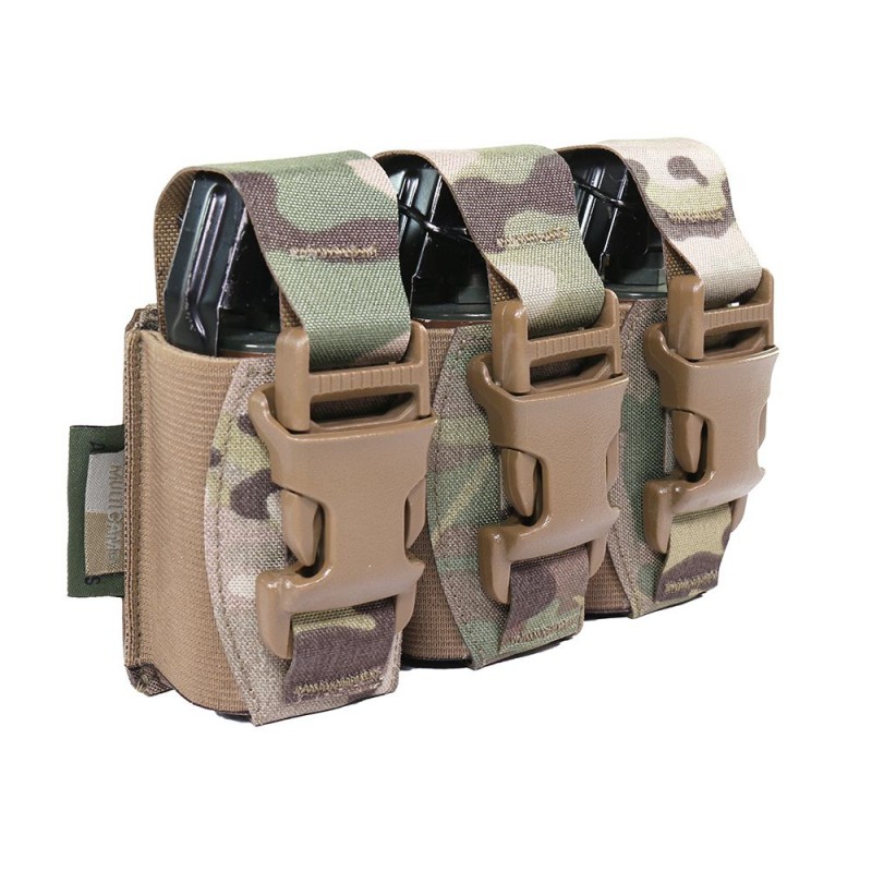 Laser Cut Triple 40mm Flash Bang Pouch MultiCam