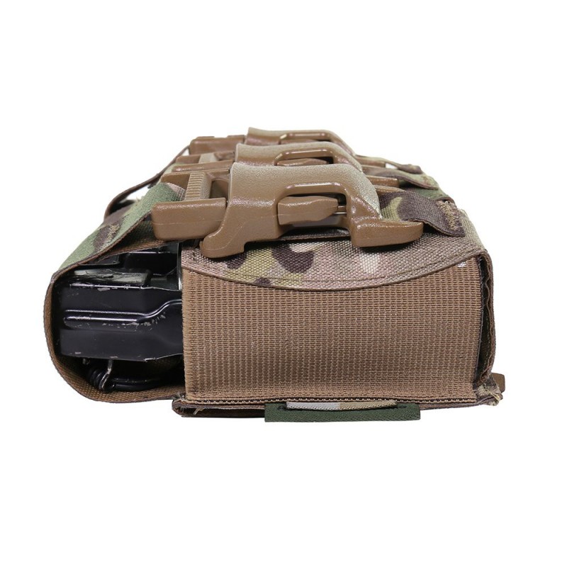 Laser Cut Triple 40mm Flash Bang Pouch MultiCam