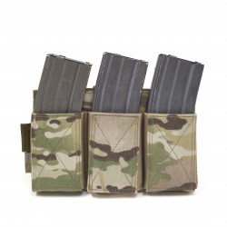 Triple Elastic Mag Pouch M4 5.56mm multicam Warrior Assault Systems