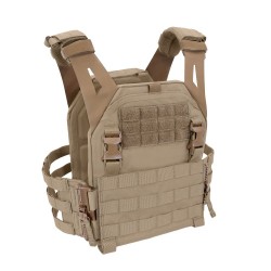 LPC Low Profile Plate Carrier V2 Ladder Sides - Tan Warrior Assault Systems 