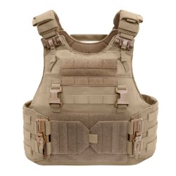 Quad Release Plate Carrier Tan Warrior Assault Systems