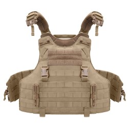 Quad Release Plate Carrier Tan Warrior Assault Systems