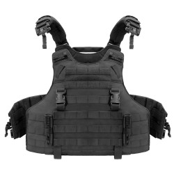 Quad Release Plate Carrier Black Warrior Assault Systems