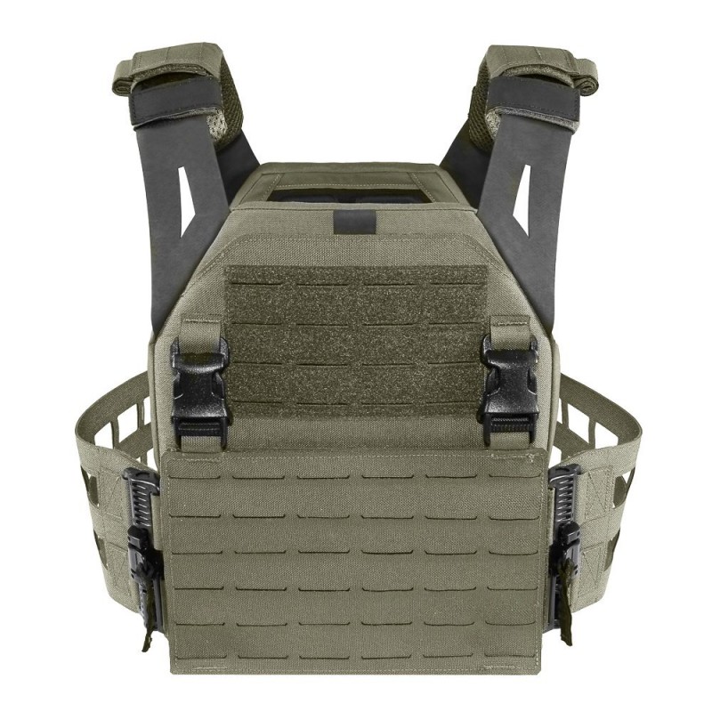 LPC Laser Cut Low Profile Plate Carrier V2 Ladder Sides - Ranger Green - Warrior Assault Systems