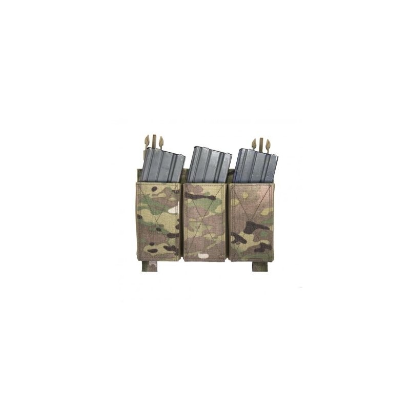 Triple Elastic Mag Pouch M4 5.56mm multicam warrior assault system