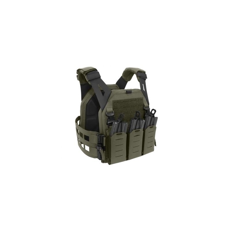 LPC Laser Cut Low Profile Plate Carrier V2 Solid Sides MK1 - Ranger Green - Warrior Assault Systems