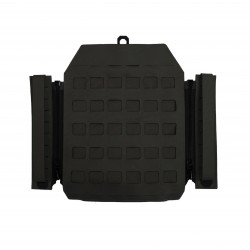 Laser Cut Assaulters Back Panel - Black