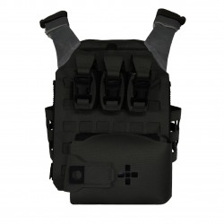 Laser Cut Assaulters Back Panel - Black