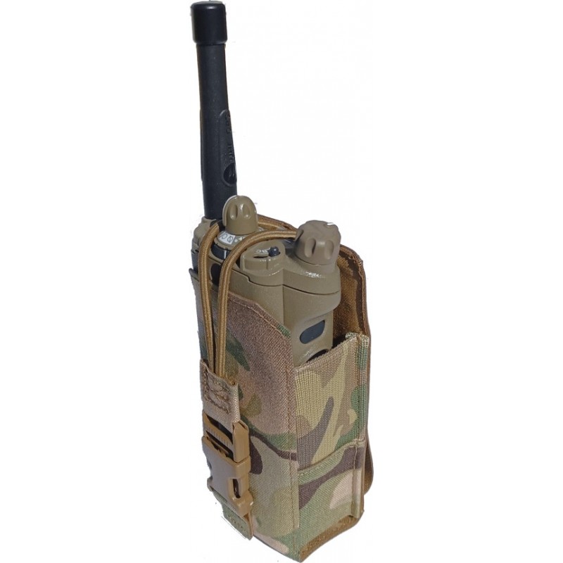 Laser Cut Combat Radio Pouch MultiCam